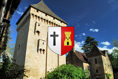 Escudo de Saint-Léon-sur-Vézère